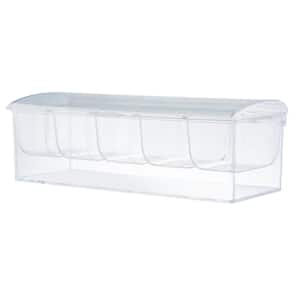 Chiller Collection Clear Plastic 5-Compartment Bar Condiment Holder (6-Pack)