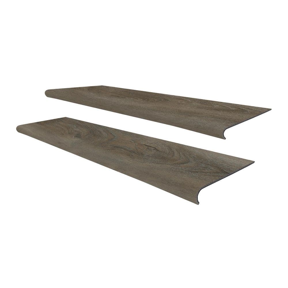 NOFOLK OAK Vinyl Stair Tread Molding-Exact Match for Vinyl Floors, 2 Pieces per Box, 6 mm. T x 48 in. L x 12.2 in. W price history on PriceWatchPro