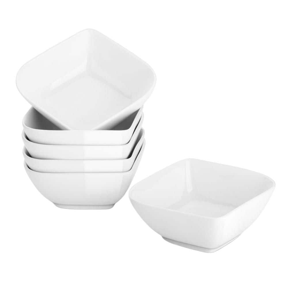 8 oz. Porcelain Ramekins with Oven Safe for Creme Brulee, Desserts, Souffles, Sauces, and Dipping, Soft White (6-Pack) price history on PriceWatchPro