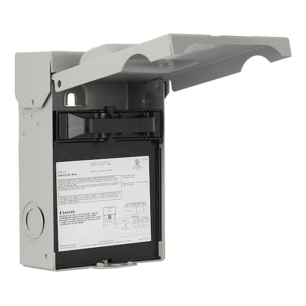30-Amp 120/240-Volt Fused AC Disconnect (U035F2P)