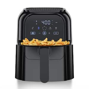 6 Qt. Black Air Fryer with Digital Touch Control