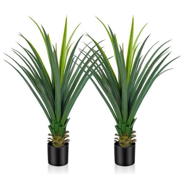 thumbnail image 2 of Realistic Artificial Tropical Plant - Cactus & Sansevieria Succulent - Leaf Brand 2 of 6
