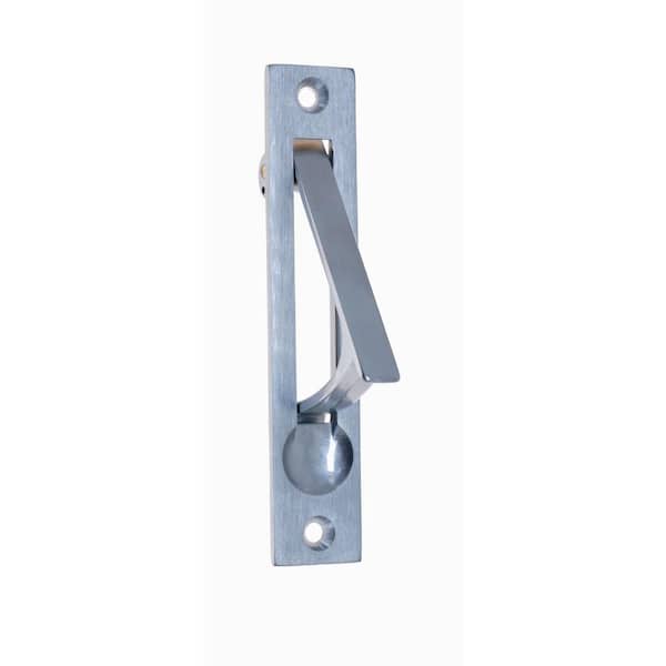 idh by St. Simons 4 in. Solid Brass Edge Pull in Satin Chrome
