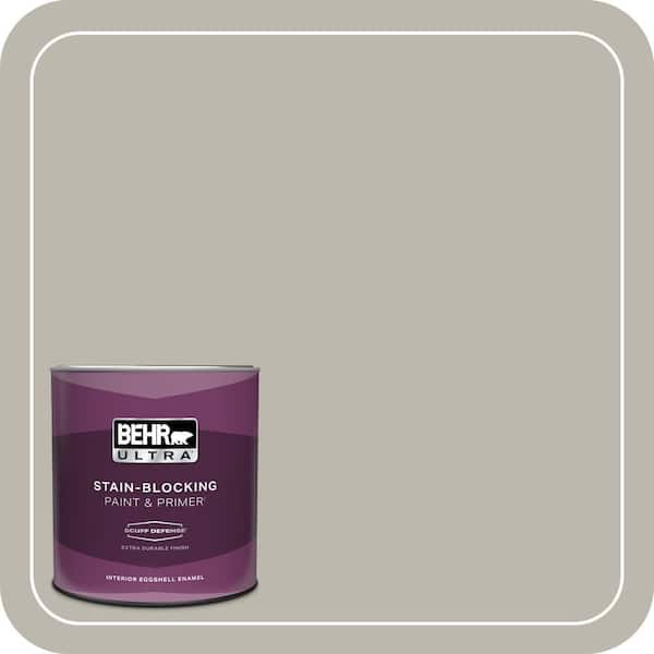 BEHR ULTRA 1 qt. Home Decorators Collection #HDC-NT-06G Glasgow Fog Extra Durable Eggshell Enamel Interior Paint & Primer