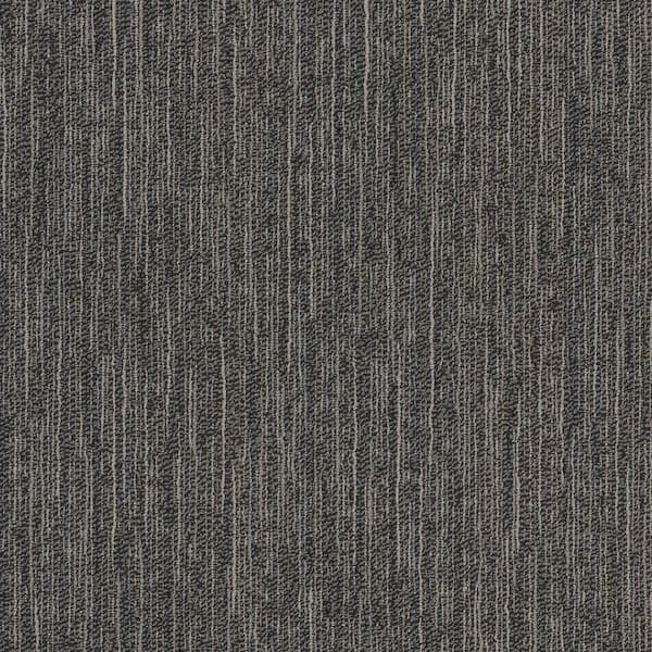 Shaw Castaway Gray Commercial 24 in. x 24 Glue-Down Carpet Tile (20 Tiles/Case) 80 sq. ft.