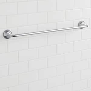 Constructor 24 in. Wall Mounted Towel Bar in Chrome