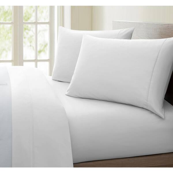 US Bedding Collection-100% Pima Cotton 1000 Thread Count White Solid 