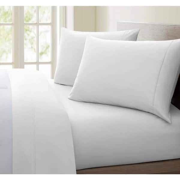 Unbranded Luxurious Collection White 1000-Thread Count 100% Cotton Twin XL Sheet Set