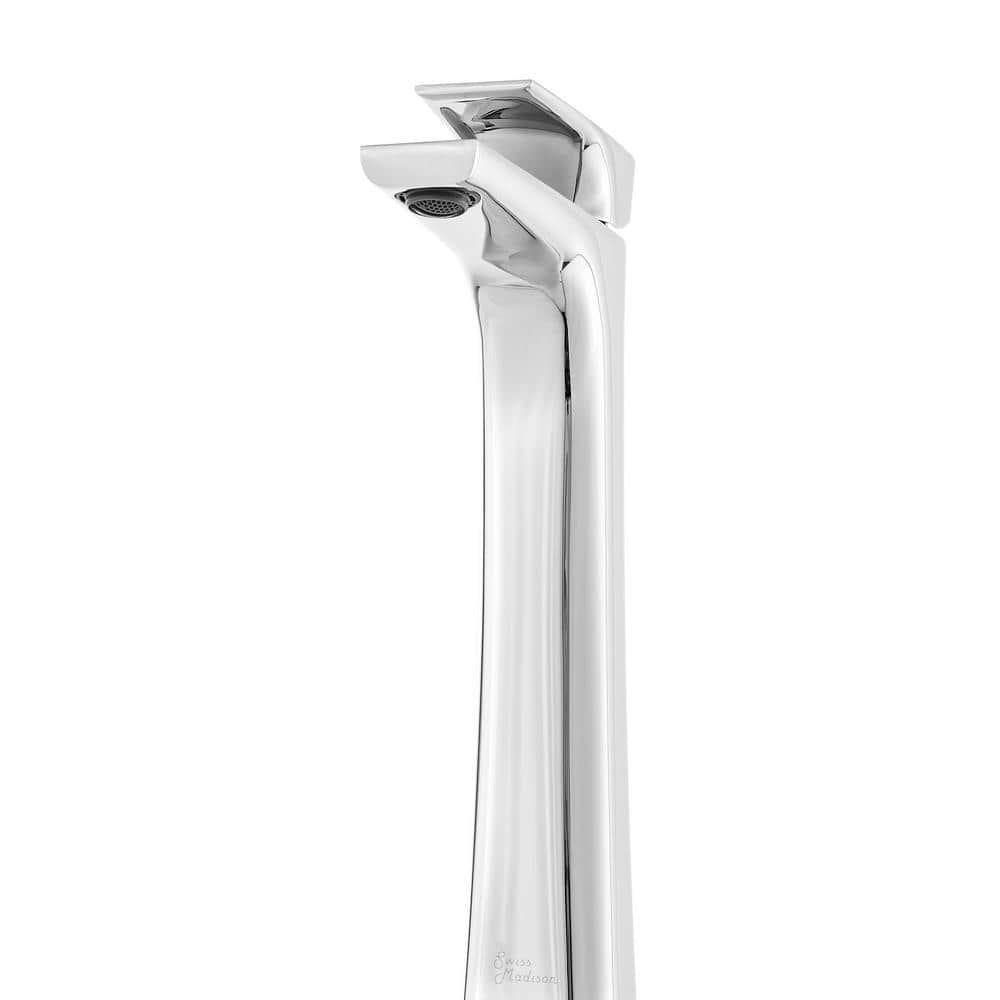 Monaco Chrome Single-Handle High Arc Bathroom Faucet