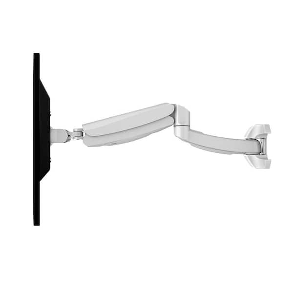 Loctek Full Motion Gas Spring Swing Arm Monitor Wall Mount Fits 10 in. - 24 in. Monitor 4.4 lbs. - 11 lbs. Weight Support