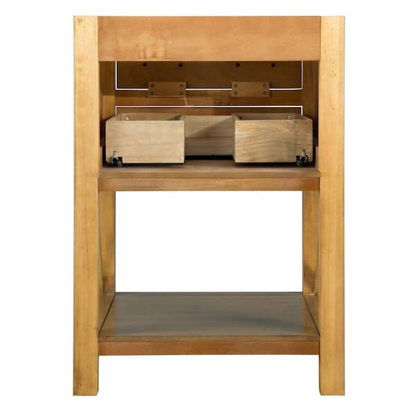 Avondale 24 in. Vanity Cabinet Only in Weathered Pine Avondale 24 in. Vanity Cabinet Only in Weathered Pine