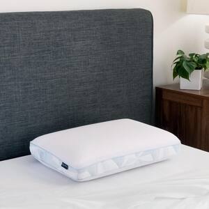 30x Cooling Gusseted Memory Foam Oversized Standard Bed Pillow Powered by REACTEX