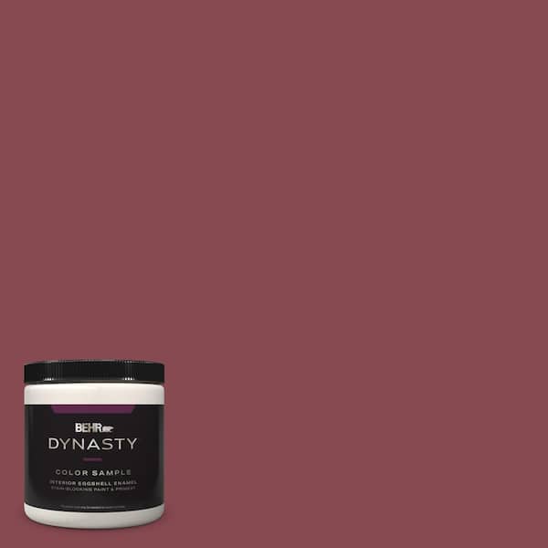 BEHR DYNASTY 8 oz. #ICC-83 Currant Jam Eggshell Enamel Stain-Blocking Interior Paint & Primer Sample