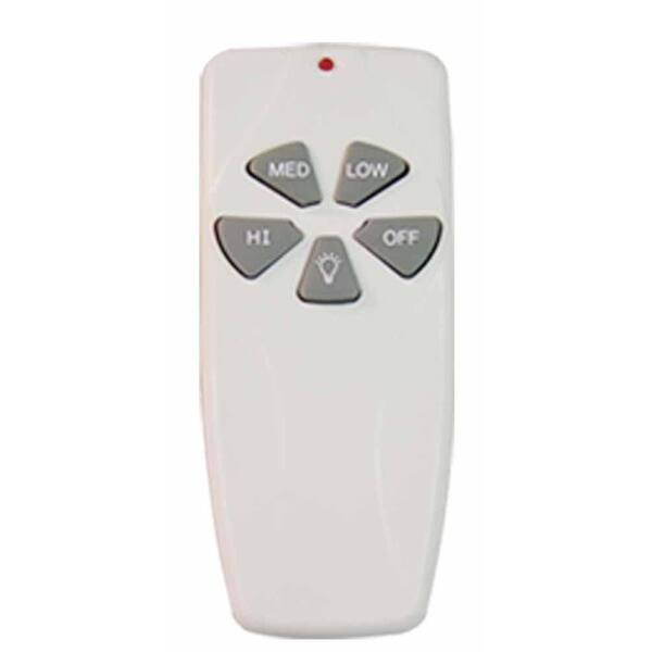 Filament Design Lenor Ceiling Fan White Remote Control