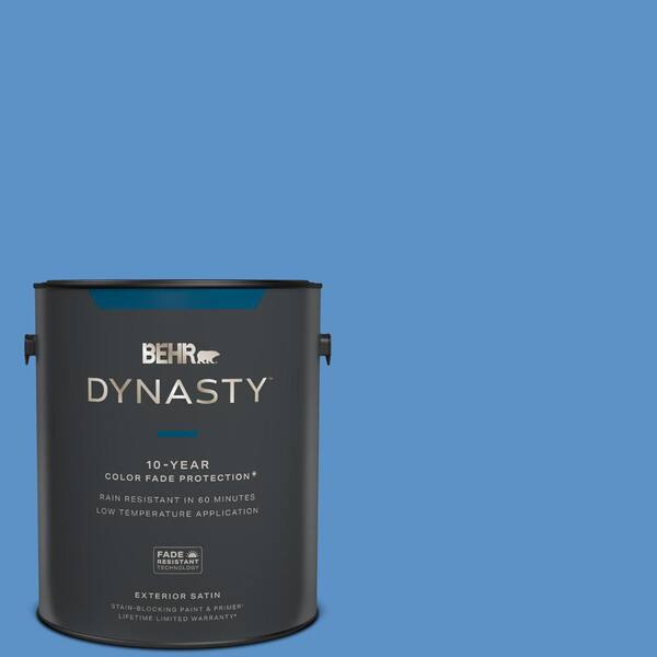 BEHR DYNASTY 1 gal. MQ426 Come Sail Away Satin Enamel Exterior Stain