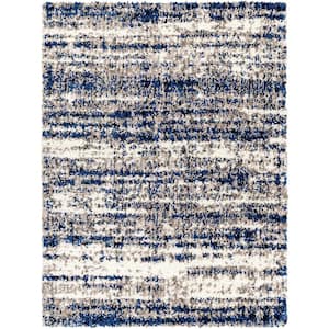 Ultra Shag UTG-2301 Gray 7 ft.10 in. x 10 ft. Machine Woven Rug