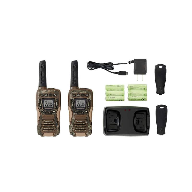 ACXT1035R FLT 37- Mile Range, Floating 2-Way Radio, Truetimber Strata (2-Pack )