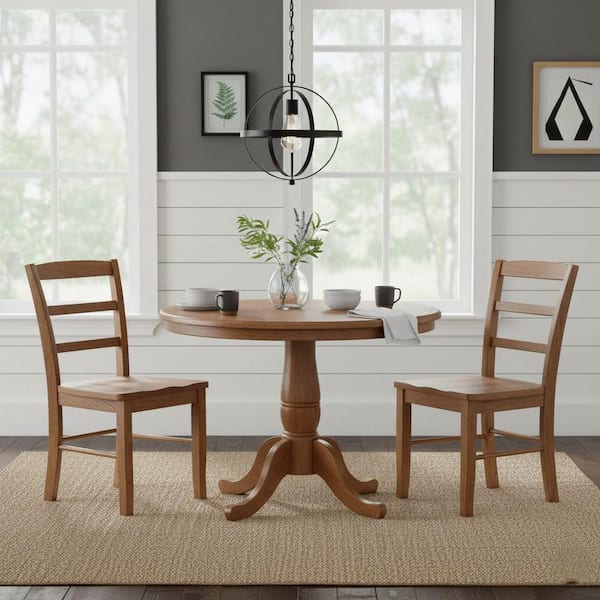Distressed Oak Madrid Dining Chair (Set of 2)