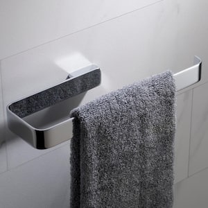 Stelios Bathroom Towel Ring in Chrome