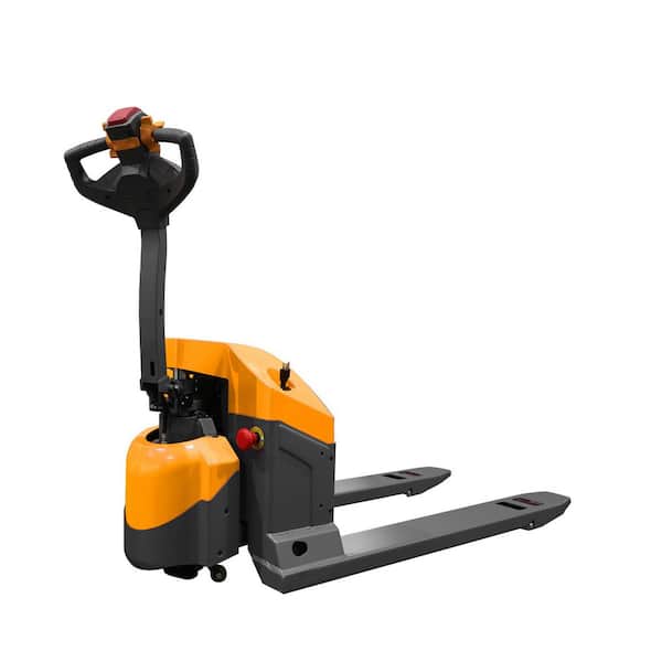 4400 lbs. 3 in. Lowered Full Electric Pallet Jack Self-Propelled Pallet Truck with 24V/105AH Gel Battery