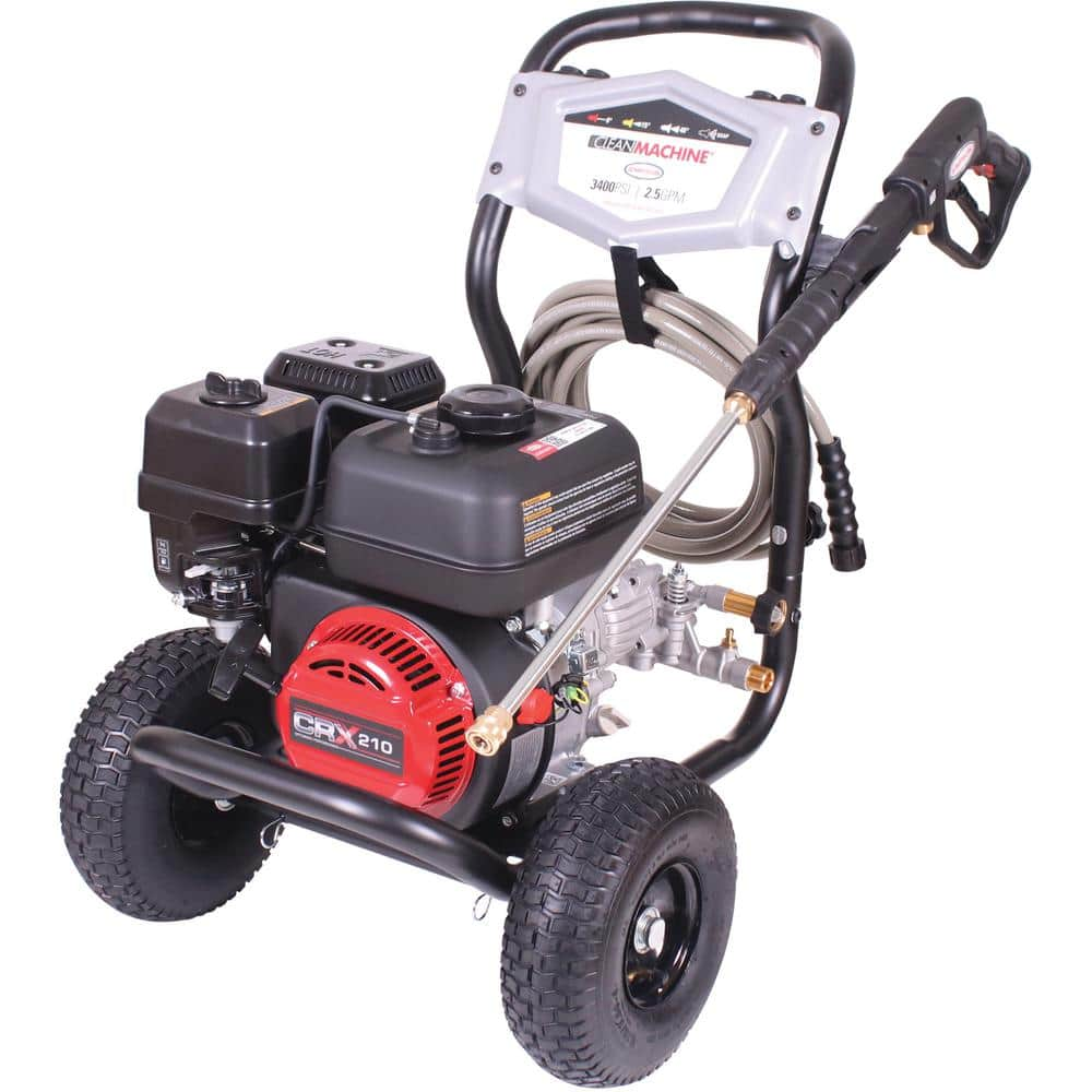 3400 PSI 2.5 GPM Cold Water Gas Pressure Washer With CRX210 Engine -  SIMPSON, 61083