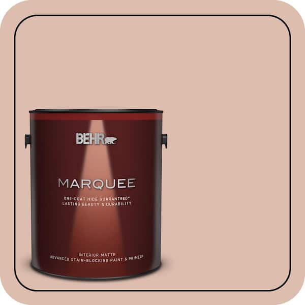 BEHR MARQUEE 1 gal. #MQ1-23 One to Remember One-Coat Hide Matte Interior Paint & Primer