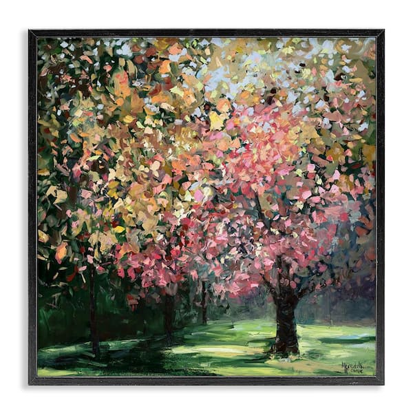 Stupell Industries Timeless Vivid Foliage by Meredith Howse Black Framed Nature Giclee Art Print 17 in. x 17 in.