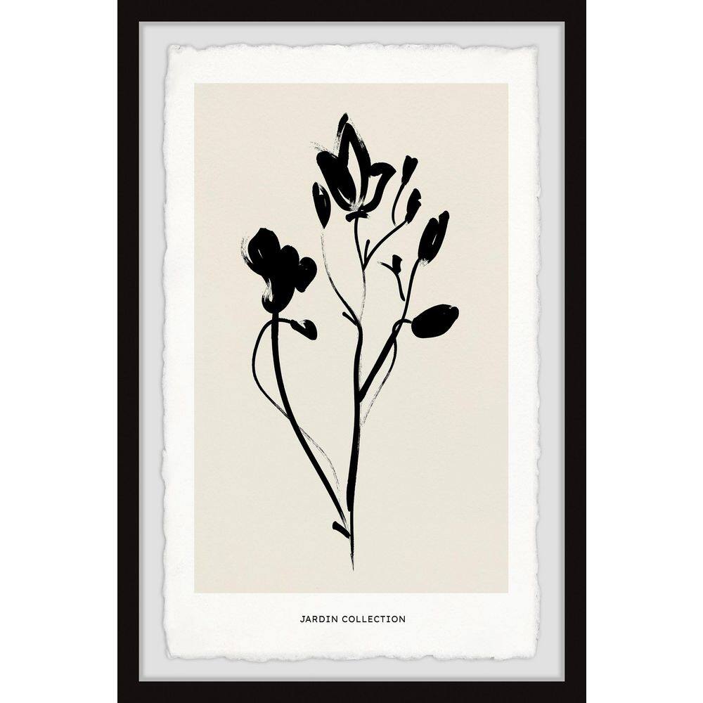 Jardin Collection by Marmont Hill Framed Nature Art Print 45 in. x 30 in.