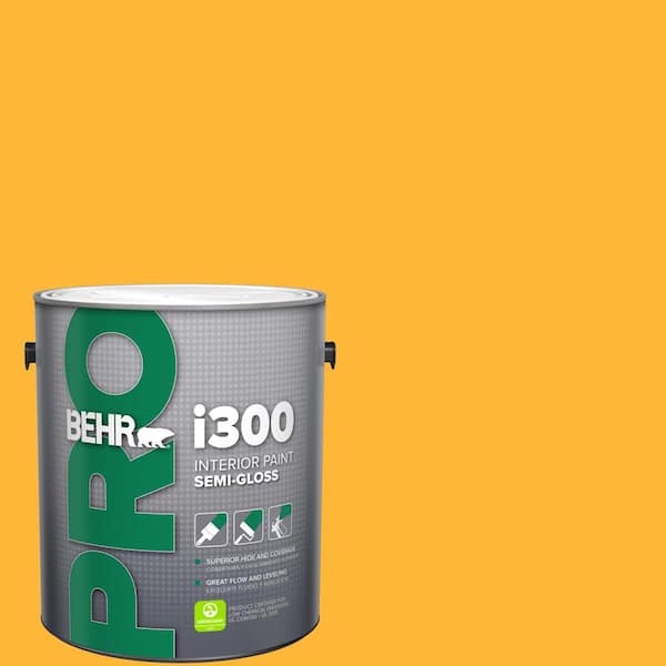 1 gal. #P270-6 Soft Boiled Semi-Gloss Interior Paint