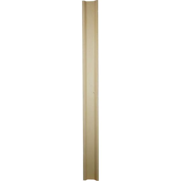 Ekena Millwork 2-1/2 in. x 7-7/8 in. x 90-1/2 in. Polyurethane Fluted Pilaster