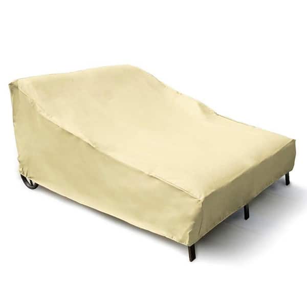 Mr. Bar-B-Q 32 in. Double Patio Chaise Cover-DISCONTINUED