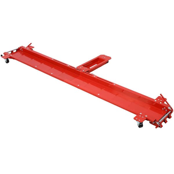 Ami 1250 lbs. Cruiser-Dolly Steel Motorcycle Dolly Red