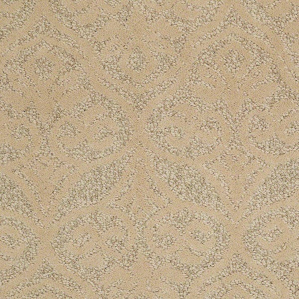 Lifeproof 8 in. x 8 in. Pattern Carpet Sample - Perfectly Posh - Color Bamboo