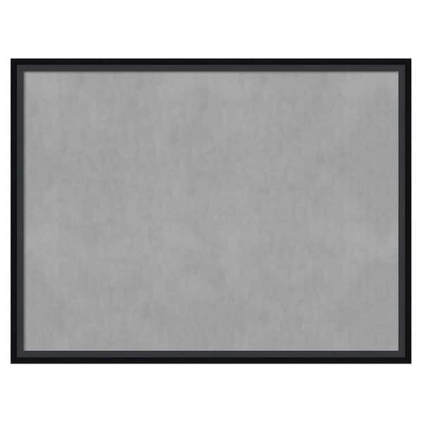 Amanti Art Lucie Black 25 in. x 19 in Framed Magnetic Board