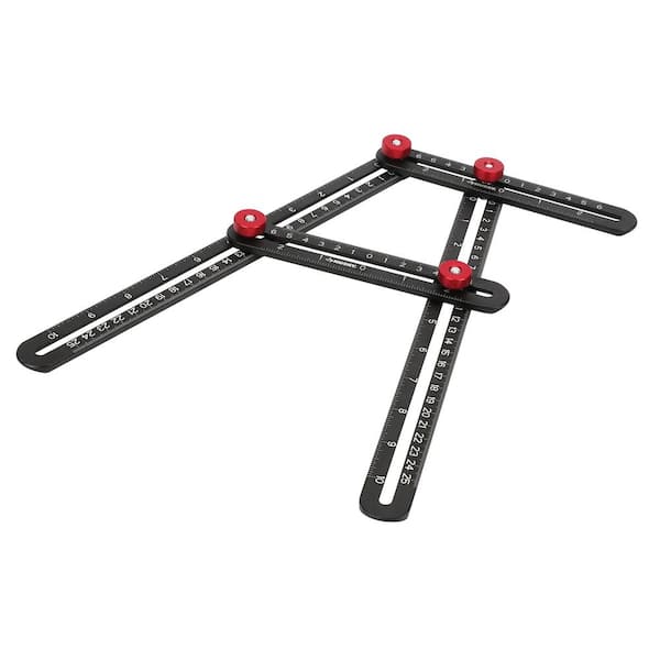 Husky 10 in. Multi-Angle Measuring Ruler 00477 - The Home Depot