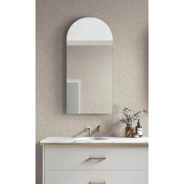 Weathered Cypress Taupe Matte Paper Non-Pasted Wallpaper