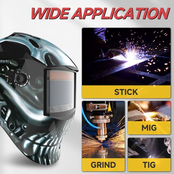 MYWISH 4-Sensor True Color Solar Auto Darkening Welding