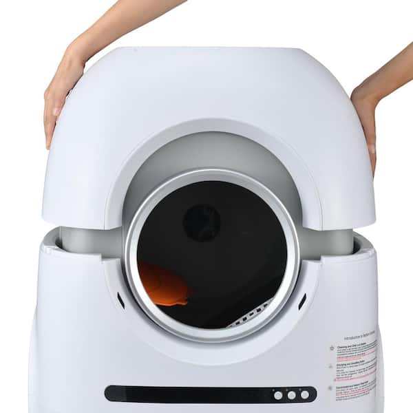 cenadinz Self-cleaning cat litter box 68L+9L control real-time