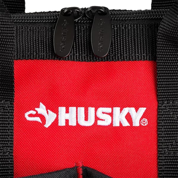 Husky - 12 in 4 Pocket Zippered Tool Bag