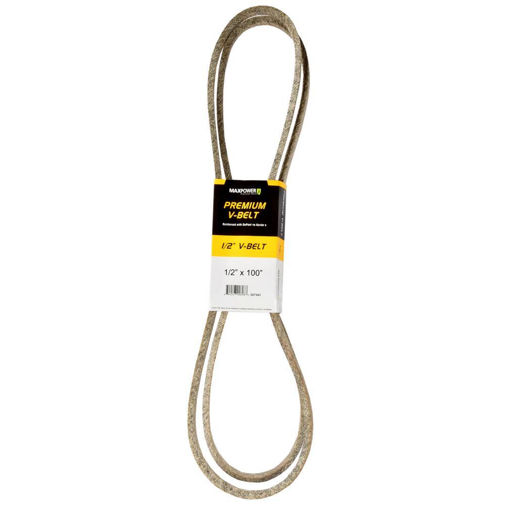 1/2 in. x 100 in. Premium V-Belt price history on PriceWatchPro