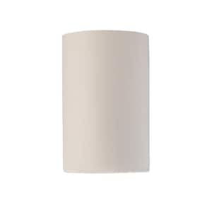 Ambiance 1-Light Matte White Solar LED Outdoor Wall Lantern Sconce