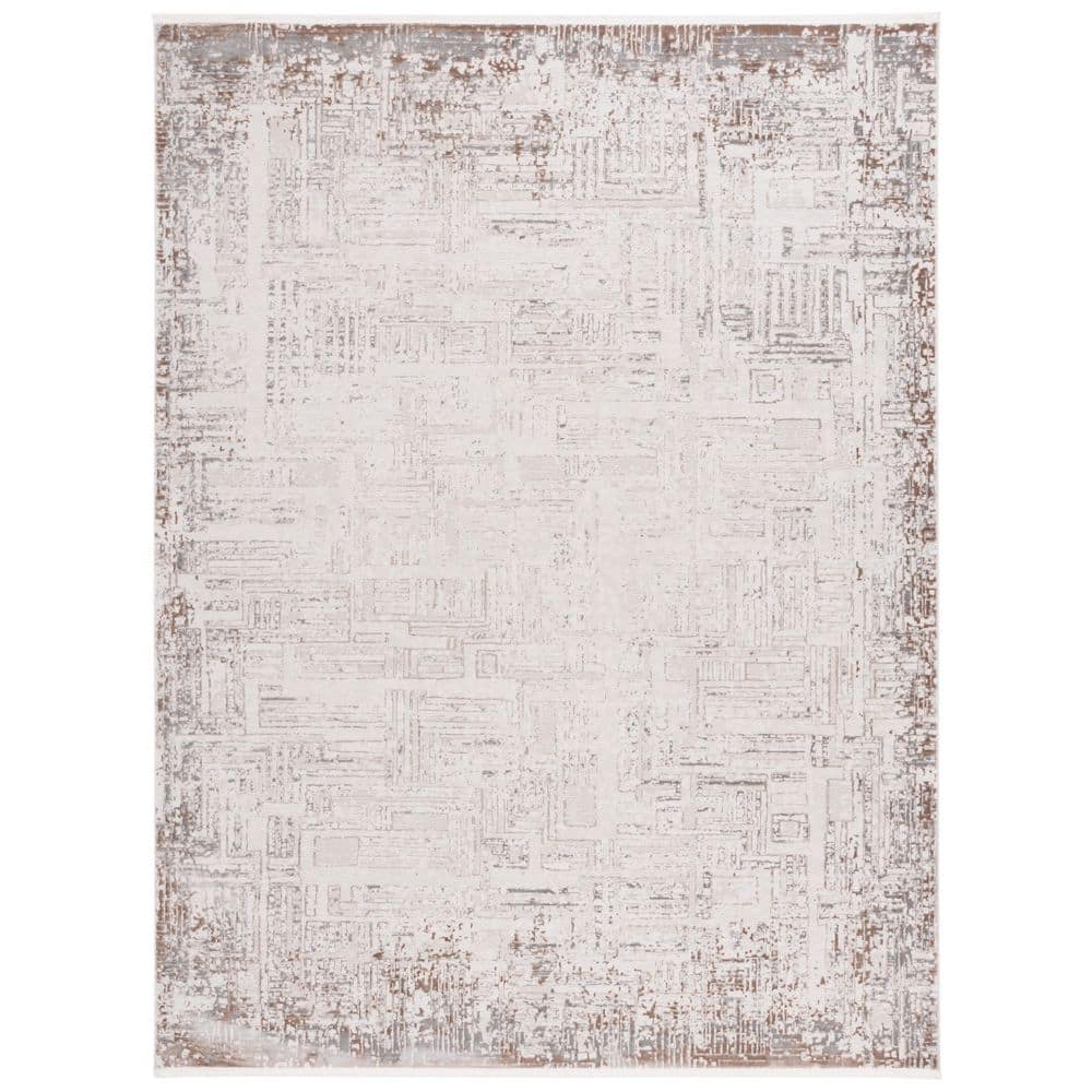 Diamond 9 ft. x 12 ft. Beige/Gray Brown Distressed Marle Area Rug price history on PriceWatchPro