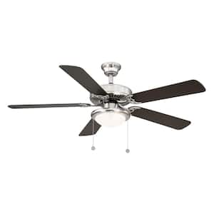 Trice 52 in LED Brushed Nickel Ceiling Fan