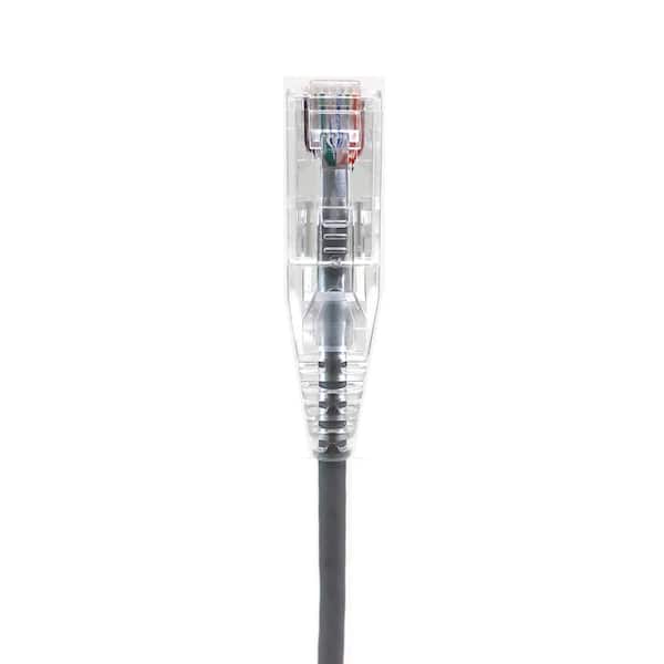 Micro Connectors 7 ft. RJ11 High Speed Internet Modem Cable - Gray - Micro  Center