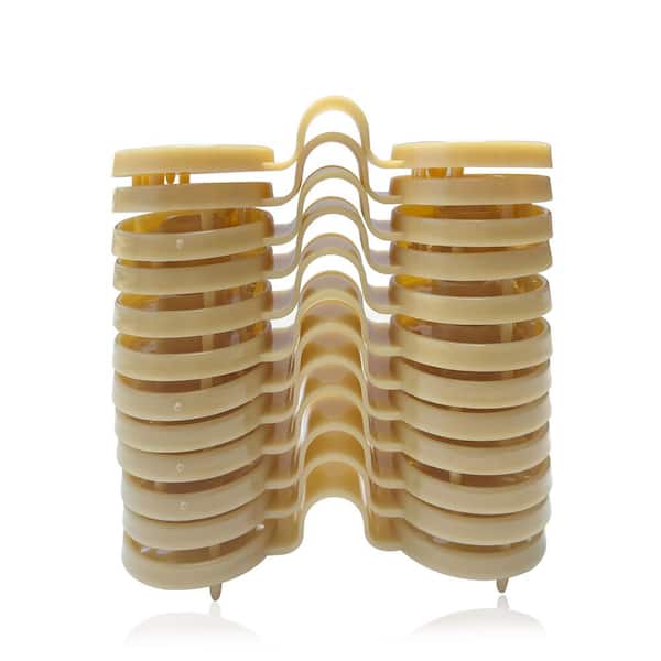 Shade Cloth Clips UV Resistant Shade Fabric Clips Wheat Shade Fabric Accessories (24-Pack)