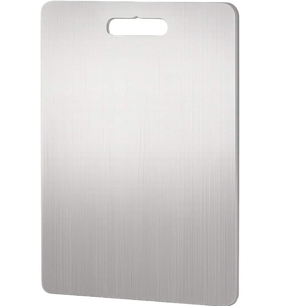 14 in. x 10 in. Rectangular Titanium Cutting Board with Sticky Hook and Cleaning Cloth price history on PriceWatchPro