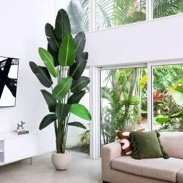 Nearly Natural 10 ft. Artificial Travelers Palm Tree