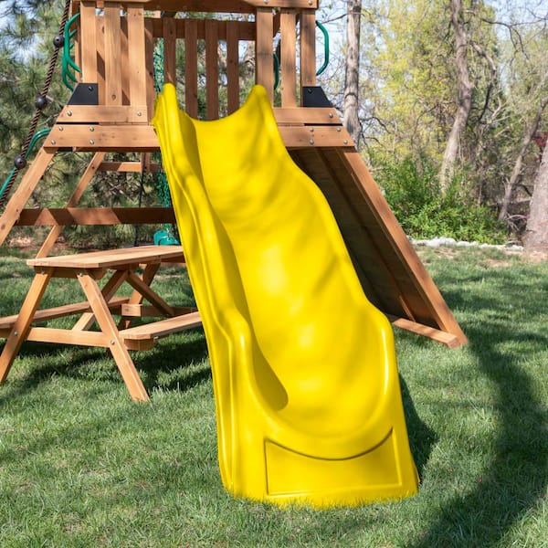 Backyard Discovery Endeavor II Outdoor Playground Set w/ Elevated