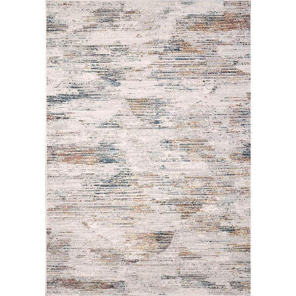 Dynamic Rugs Adley 5 ft. 3 in. X 7 ft. 2 in. Multi Abstract Indoor Area Rug