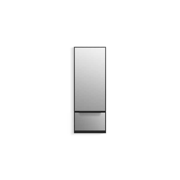 KOHLER Collage 12 in. x 32 in. Framed Rectangular Medicine Cabinet with Mirror Right-Hinged